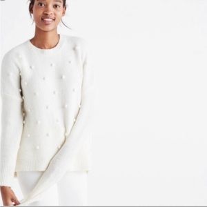 Madewell Pom Pom sweater